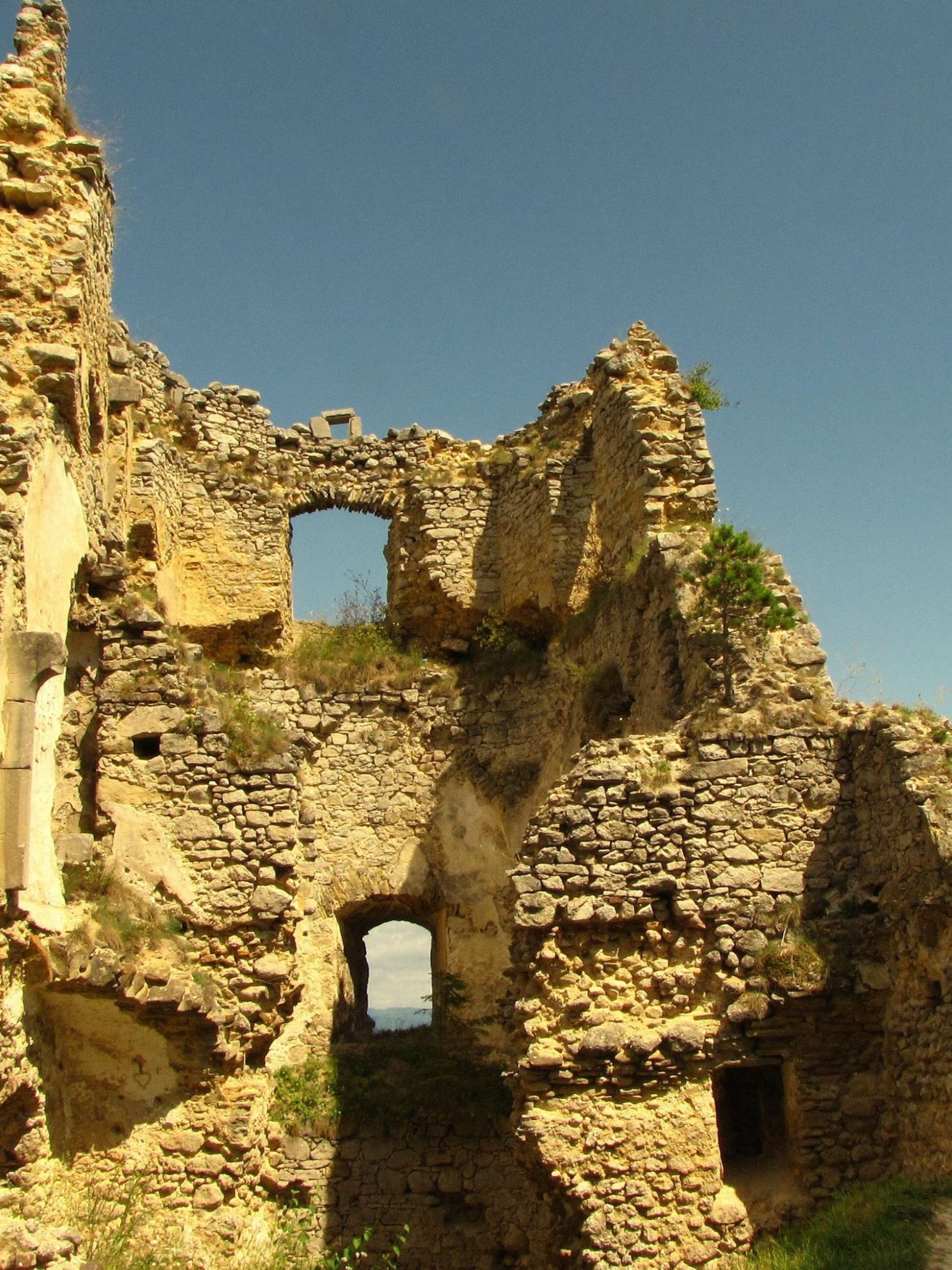 Castle Of Lietava Ruins Zilina Zilina Region Slovakia