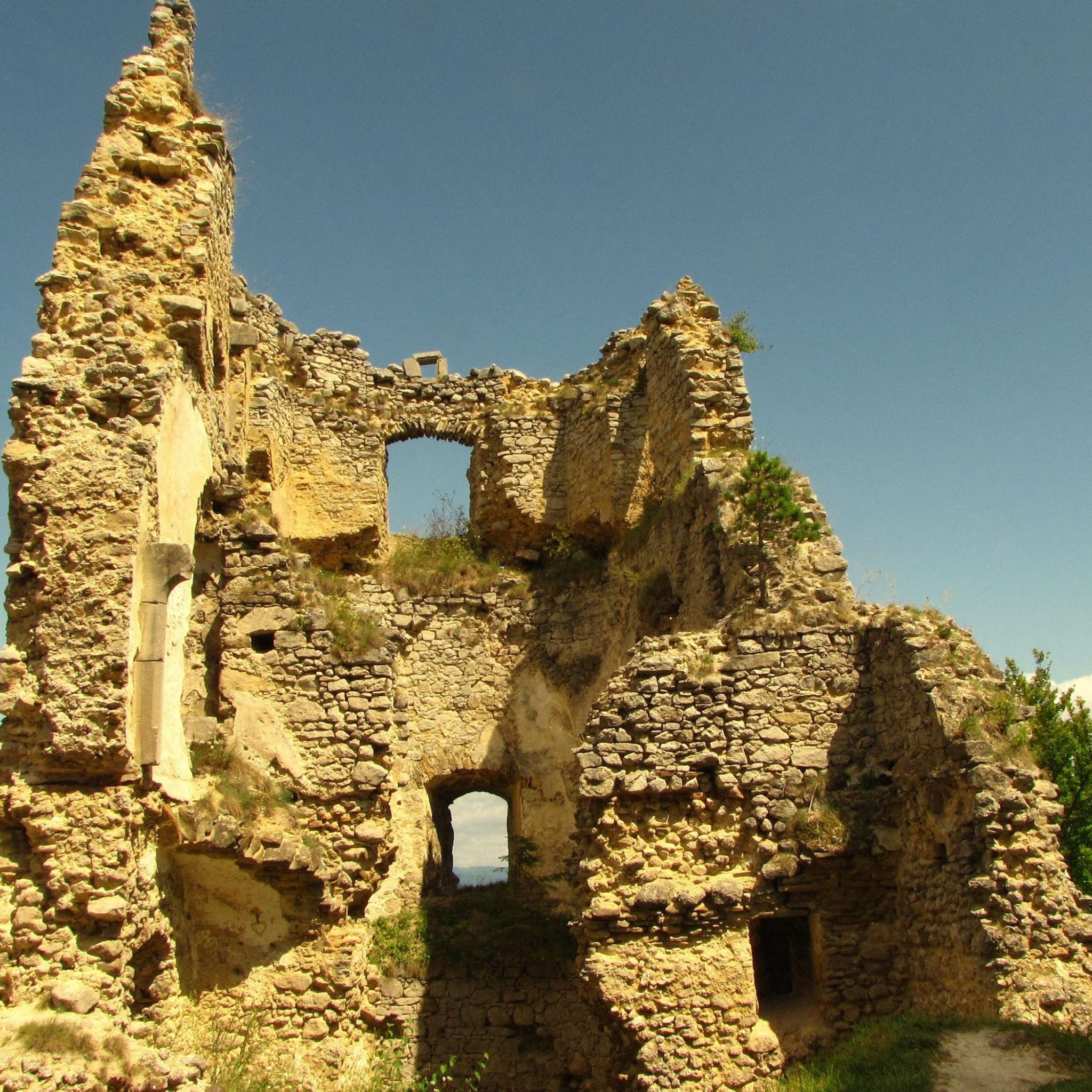 Castle Of Lietava Ruins Zilina Zilina Region Slovakia