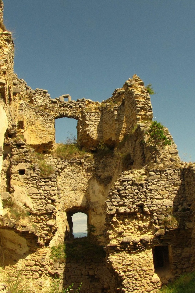 Castle Of Lietava Ruins Zilina Zilina Region Slovakia