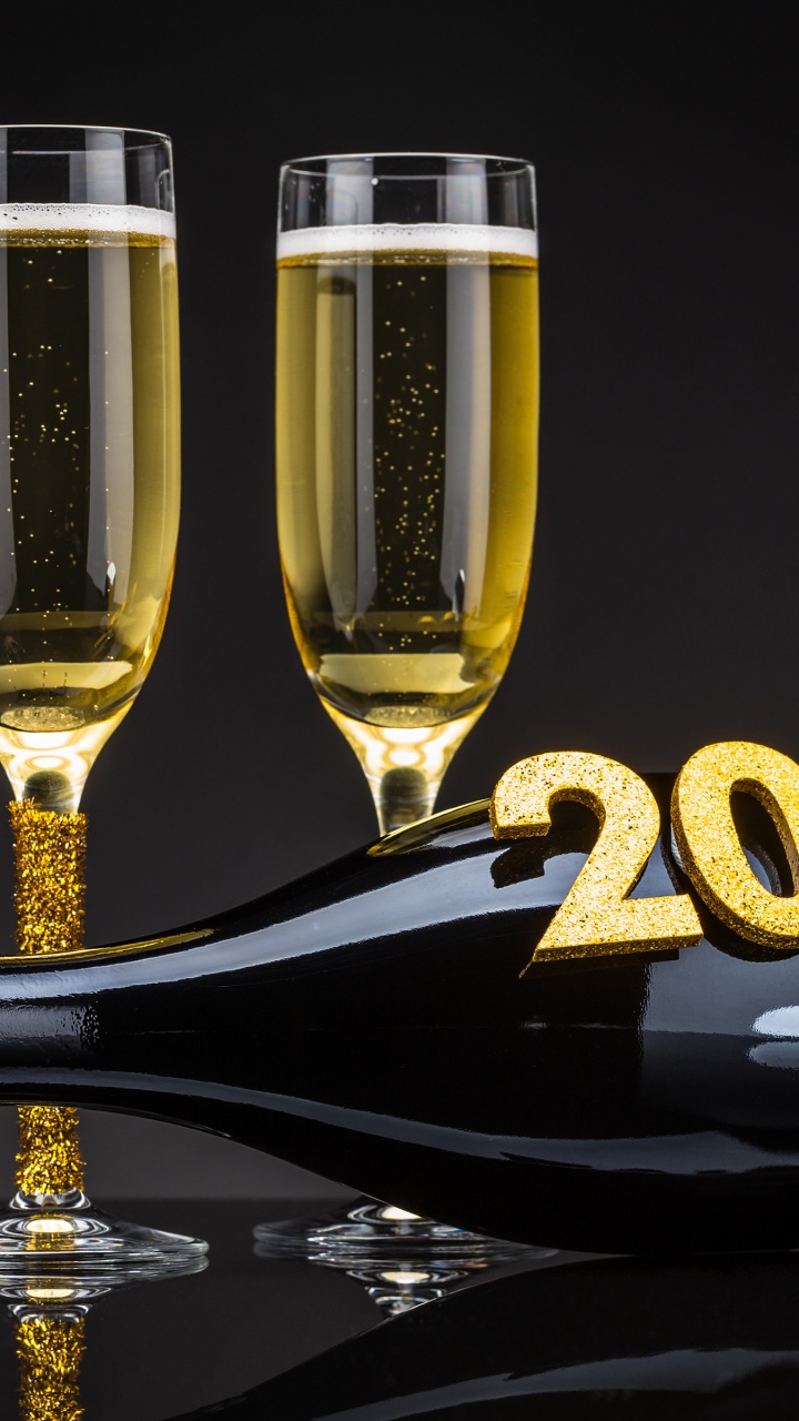 Champagne Happy New Year 2016