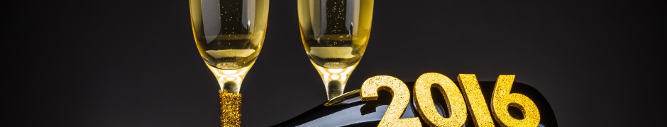 Champagne Happy New Year 2016
