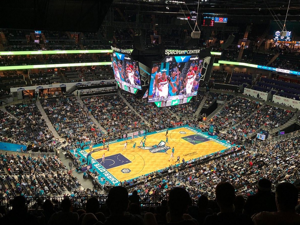 Charlotte Hornets Spectrum Center NC