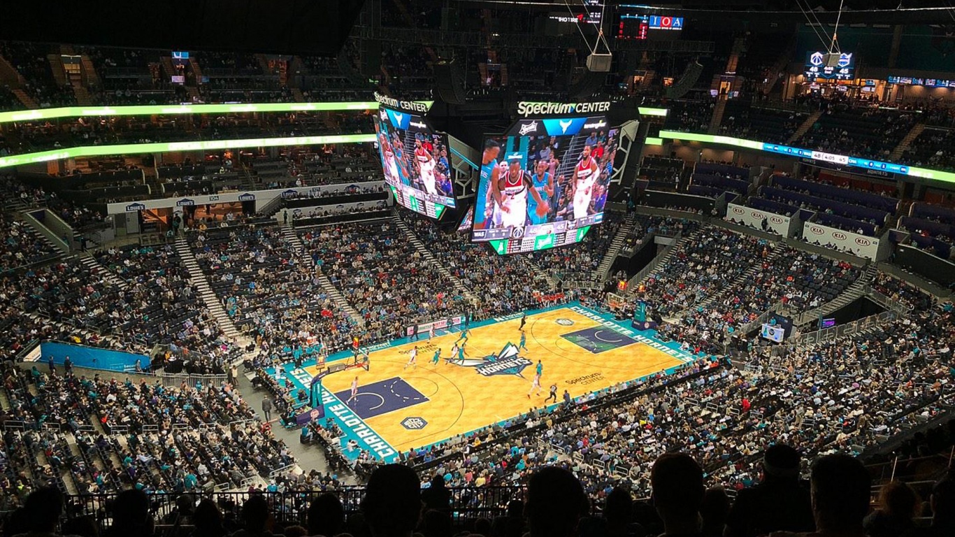 Charlotte Hornets Spectrum Center NC