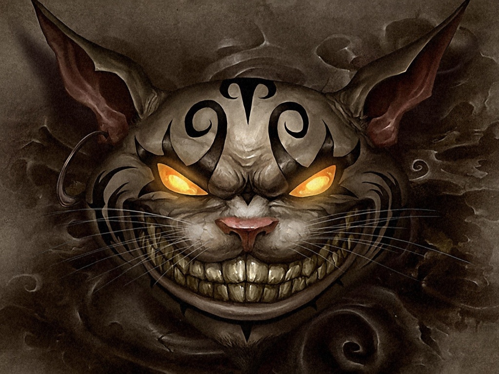 Cheshire Cat The Face Body Piercings Alice Madness Returns