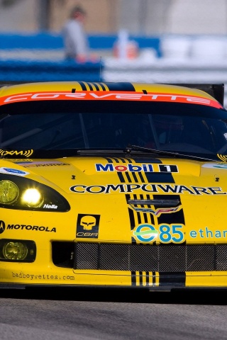 Chevrolet Corvette American Motor Racing Yellow