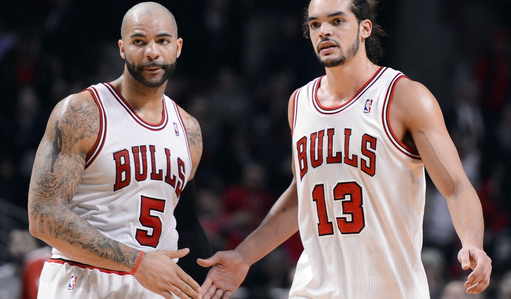 Chicago Bulls Joakim Noah Carlos Boozer