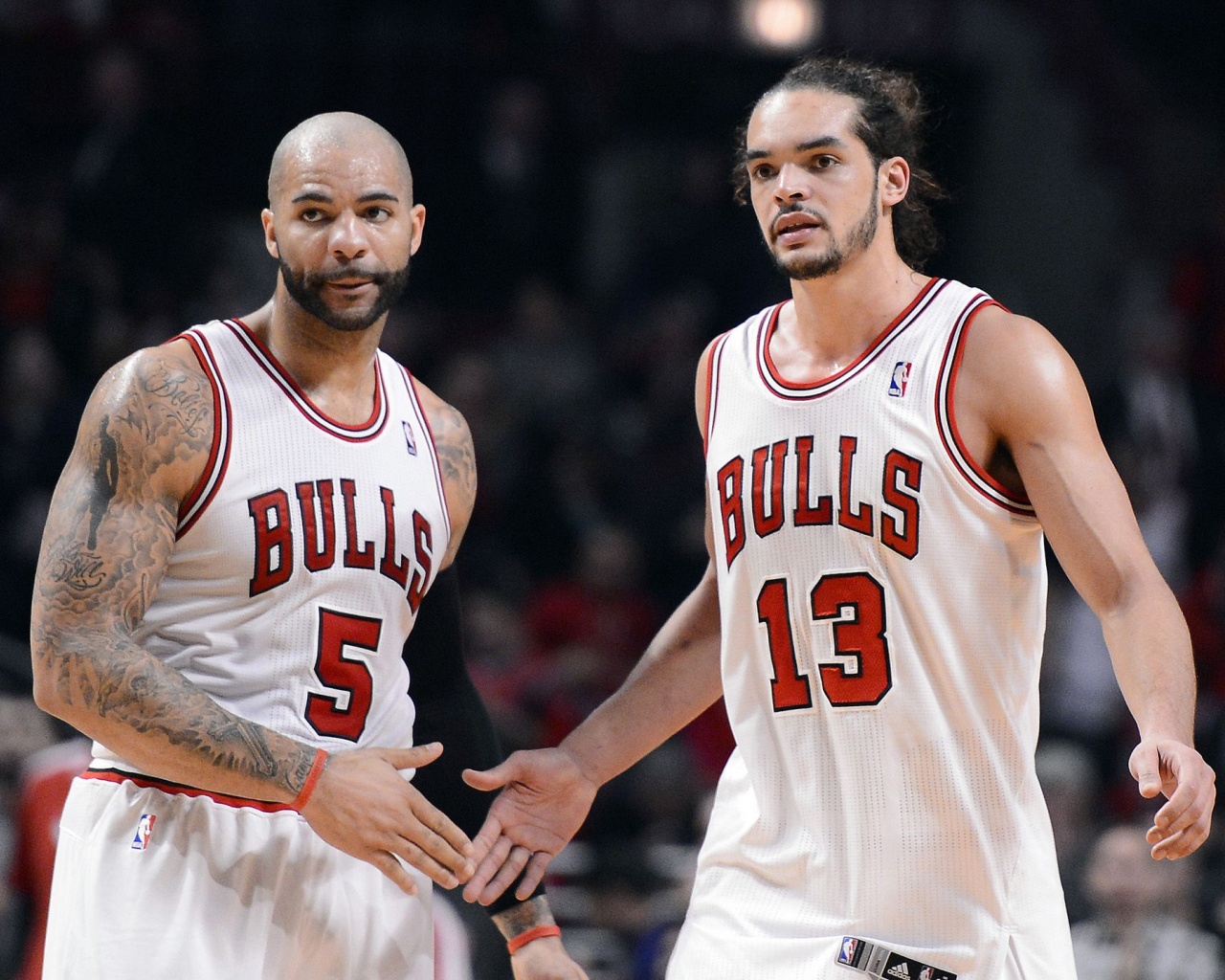 Chicago Bulls Joakim Noah Carlos Boozer