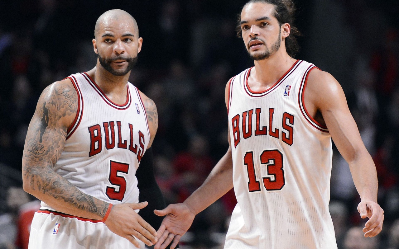 Chicago Bulls Joakim Noah Carlos Boozer