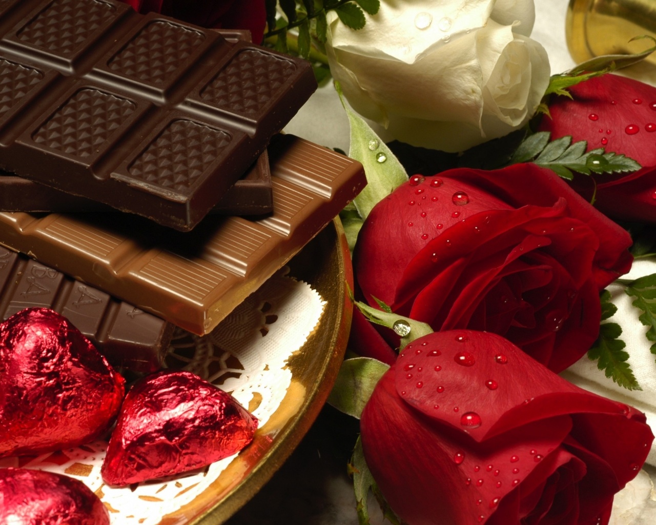 Chocolates And Roses