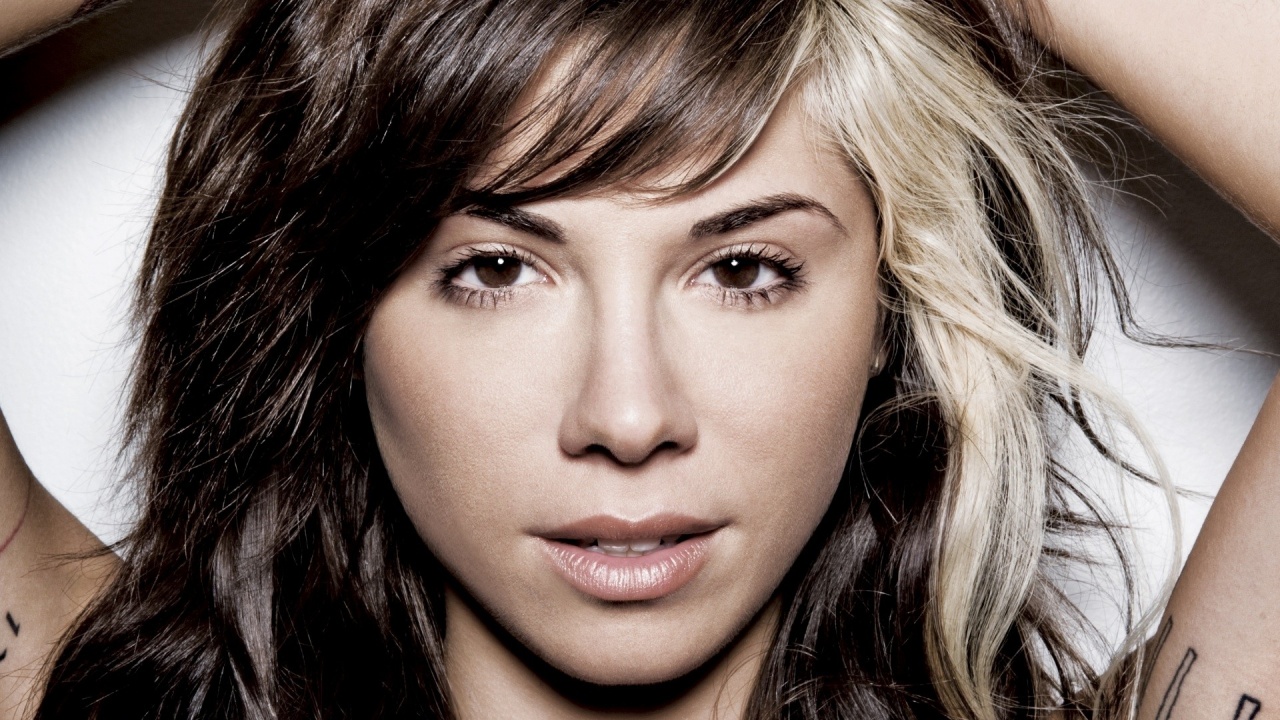 Christina Perri Face Hair Haircut Color