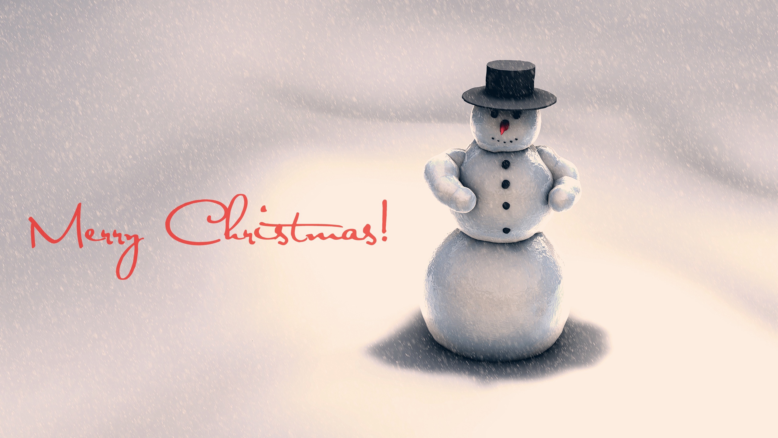 Christmas 3d Snowman