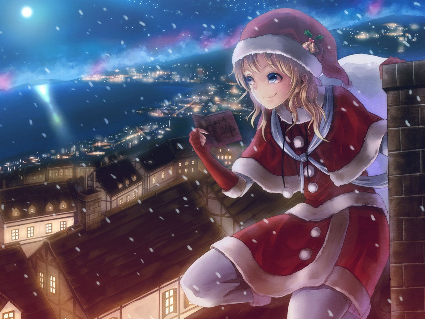 Christmas Anime Girl