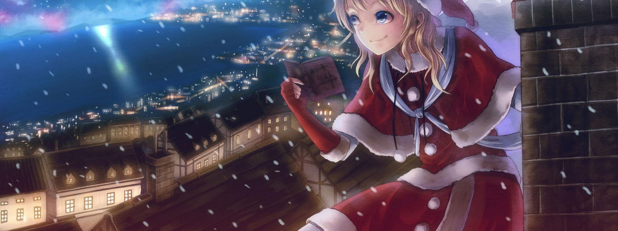 Christmas Anime Girl