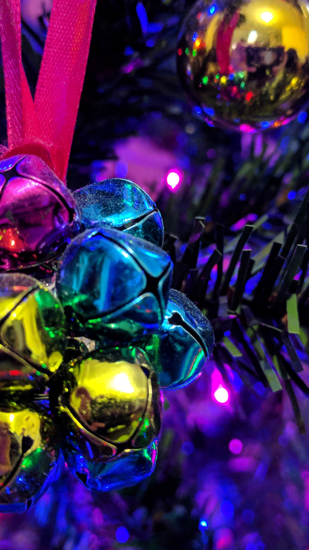 Christmas Colorful Decorated Tree