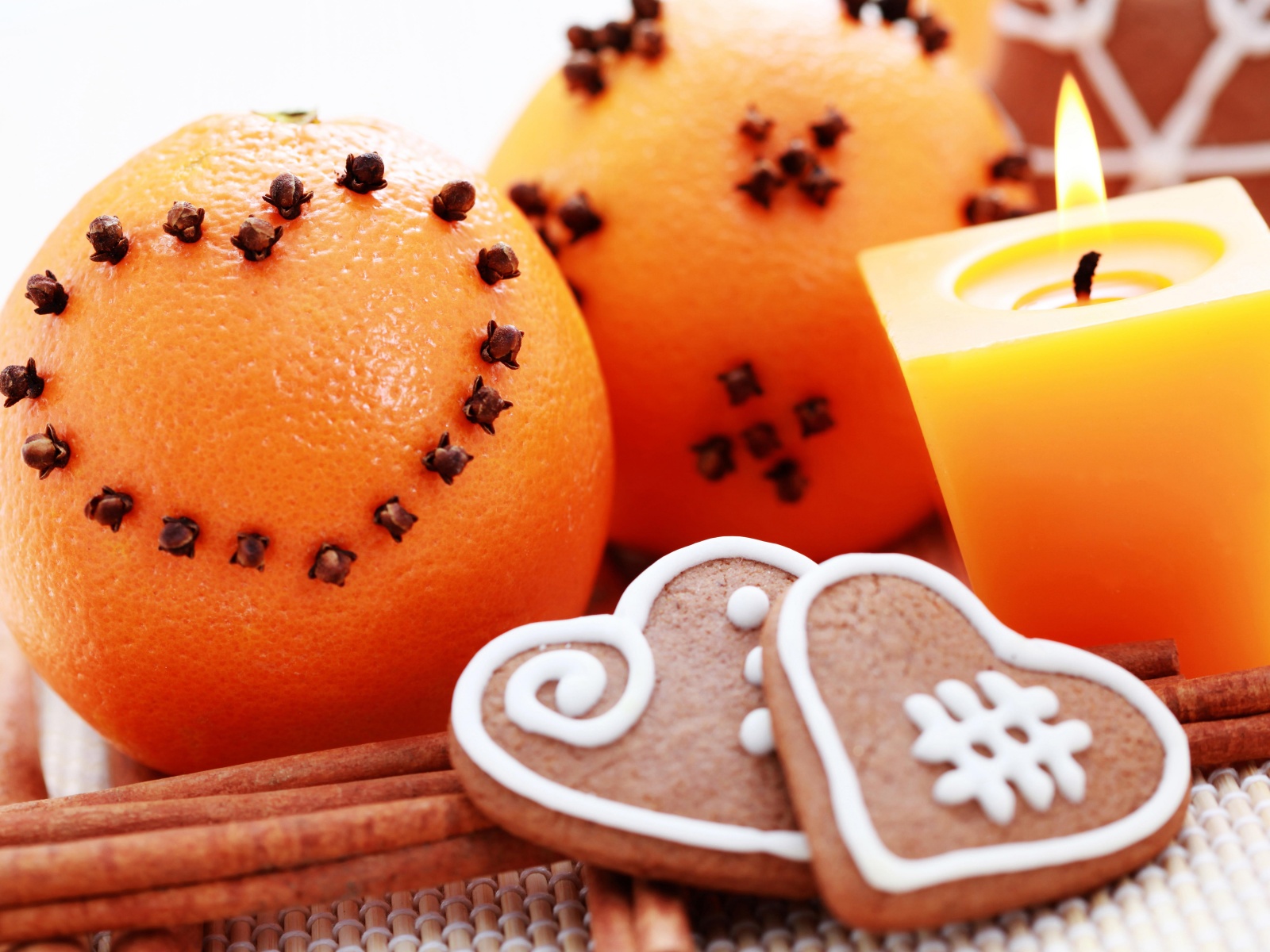 Christmas Cookies Orange Fruit