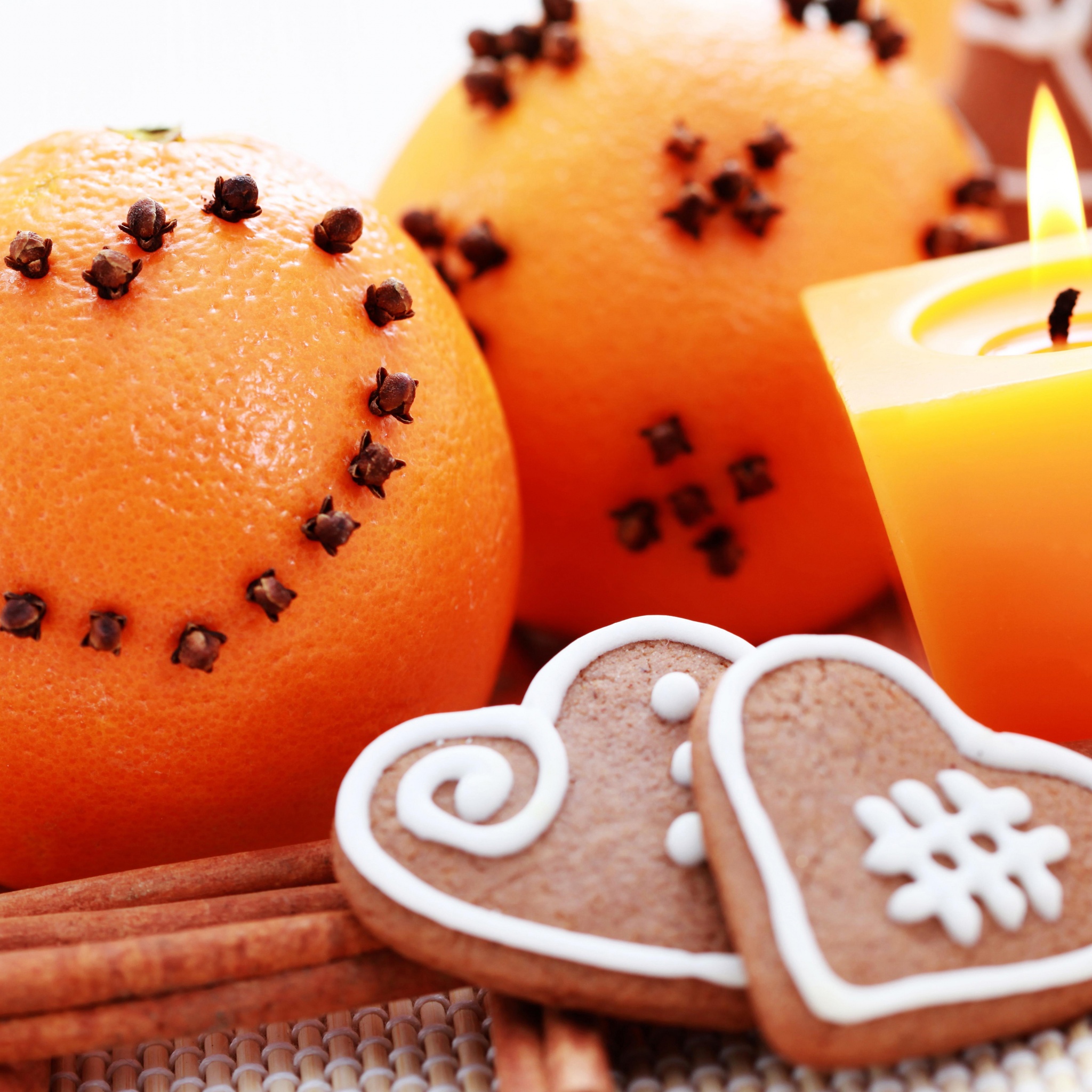 Christmas Cookies Orange Fruit