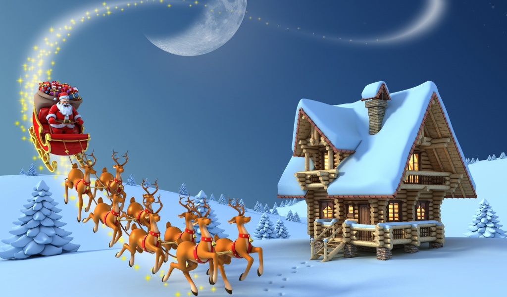 Christmas Santa Claus Is Coming