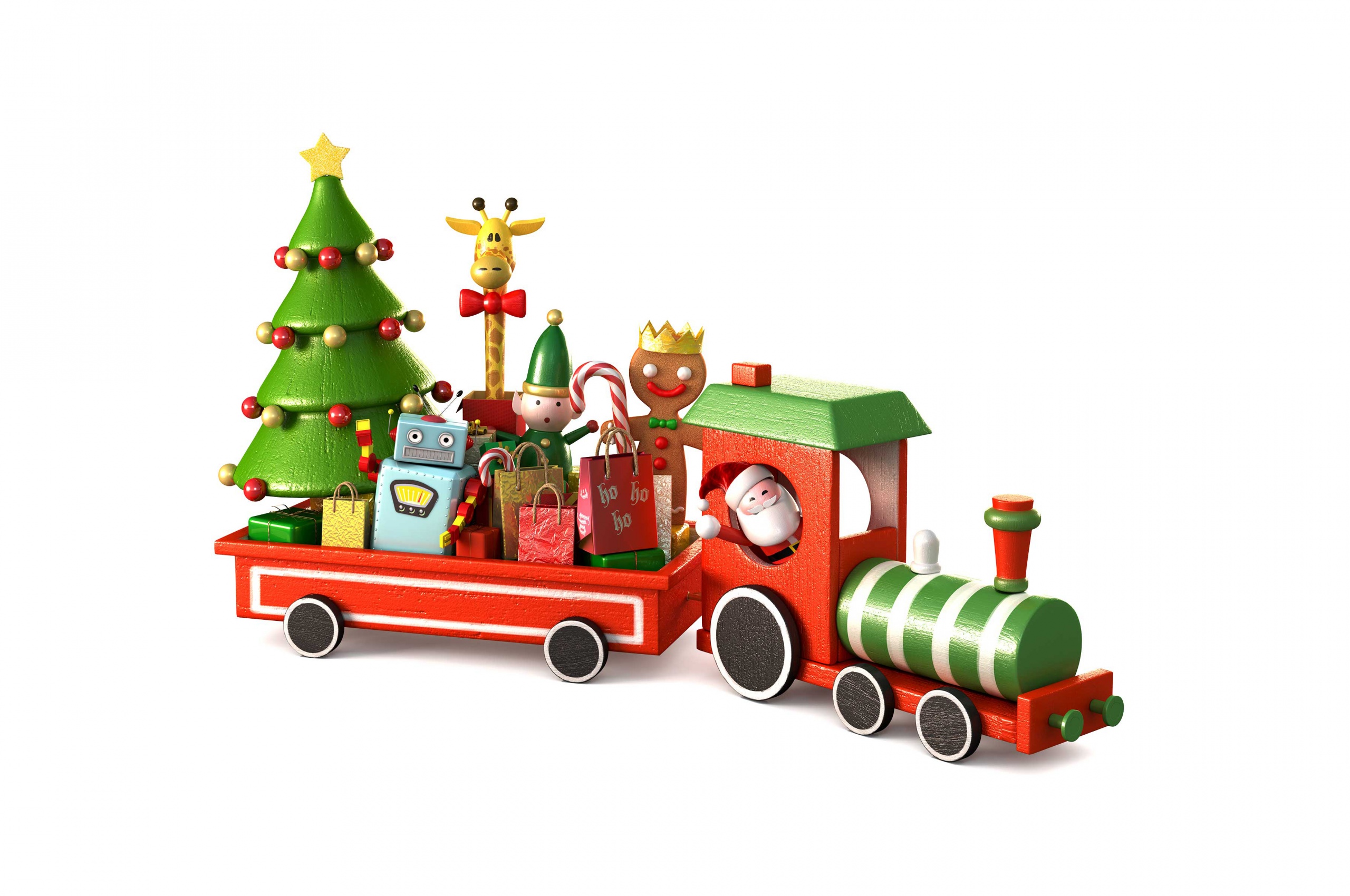 Christmas Train Toy