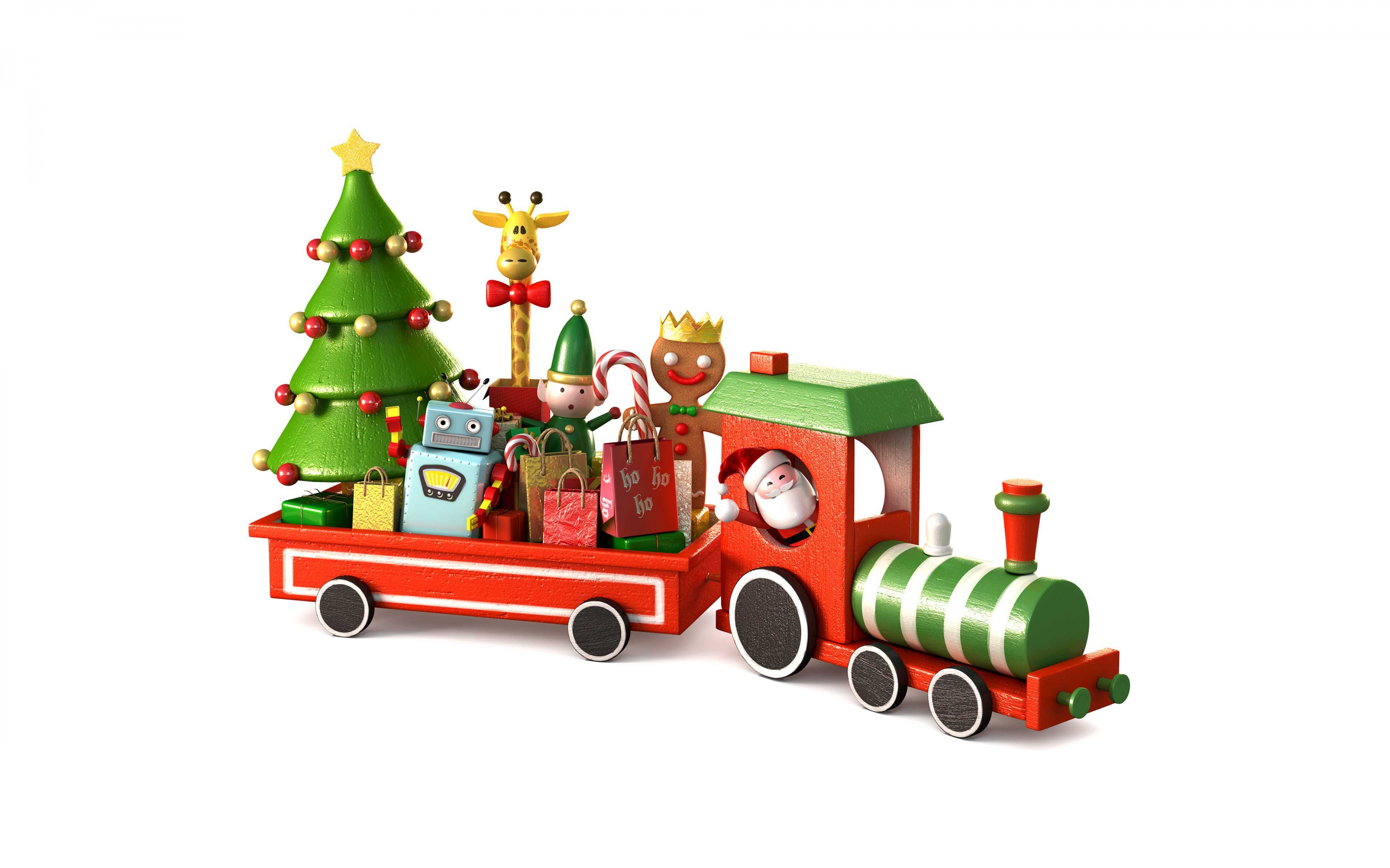 Christmas Train Toy