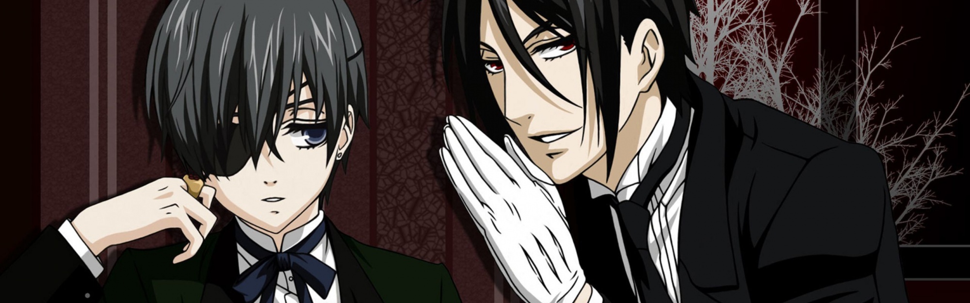 Ciel And Sebastian Black Butler Anime