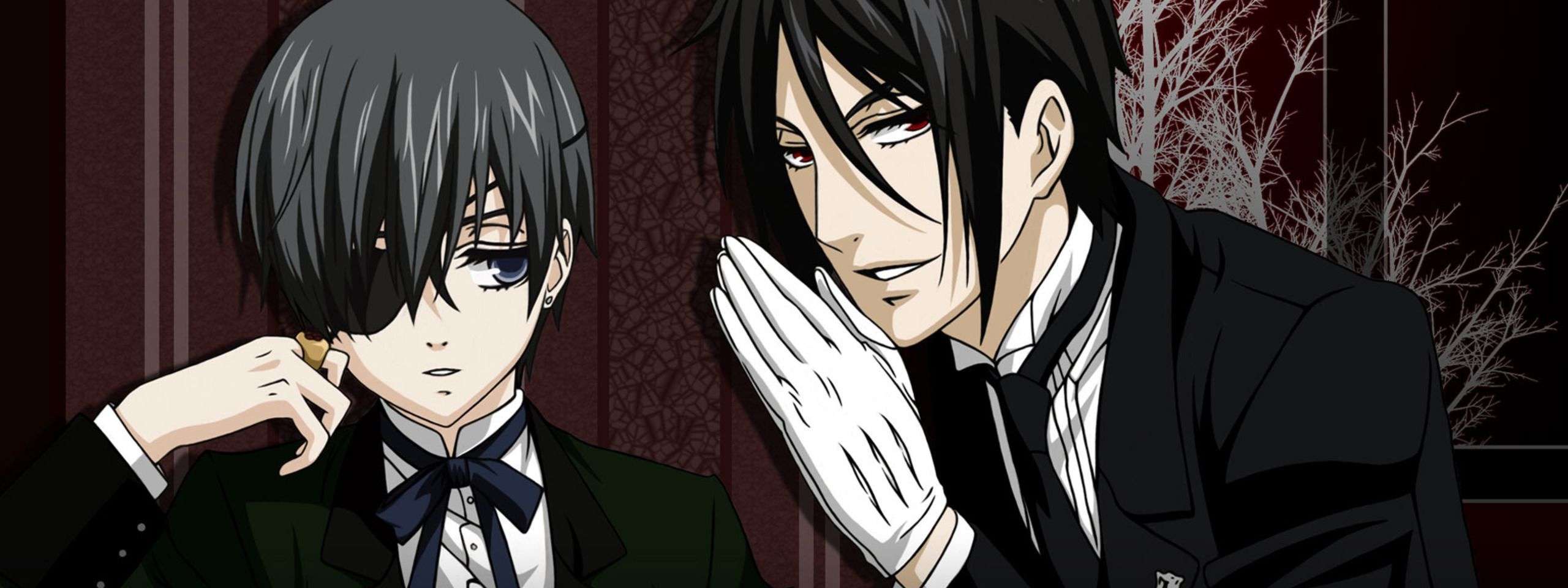 Ciel And Sebastian Black Butler Anime