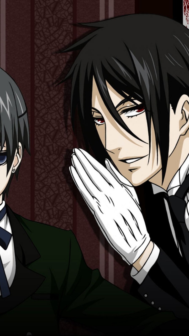 Ciel And Sebastian Black Butler Anime