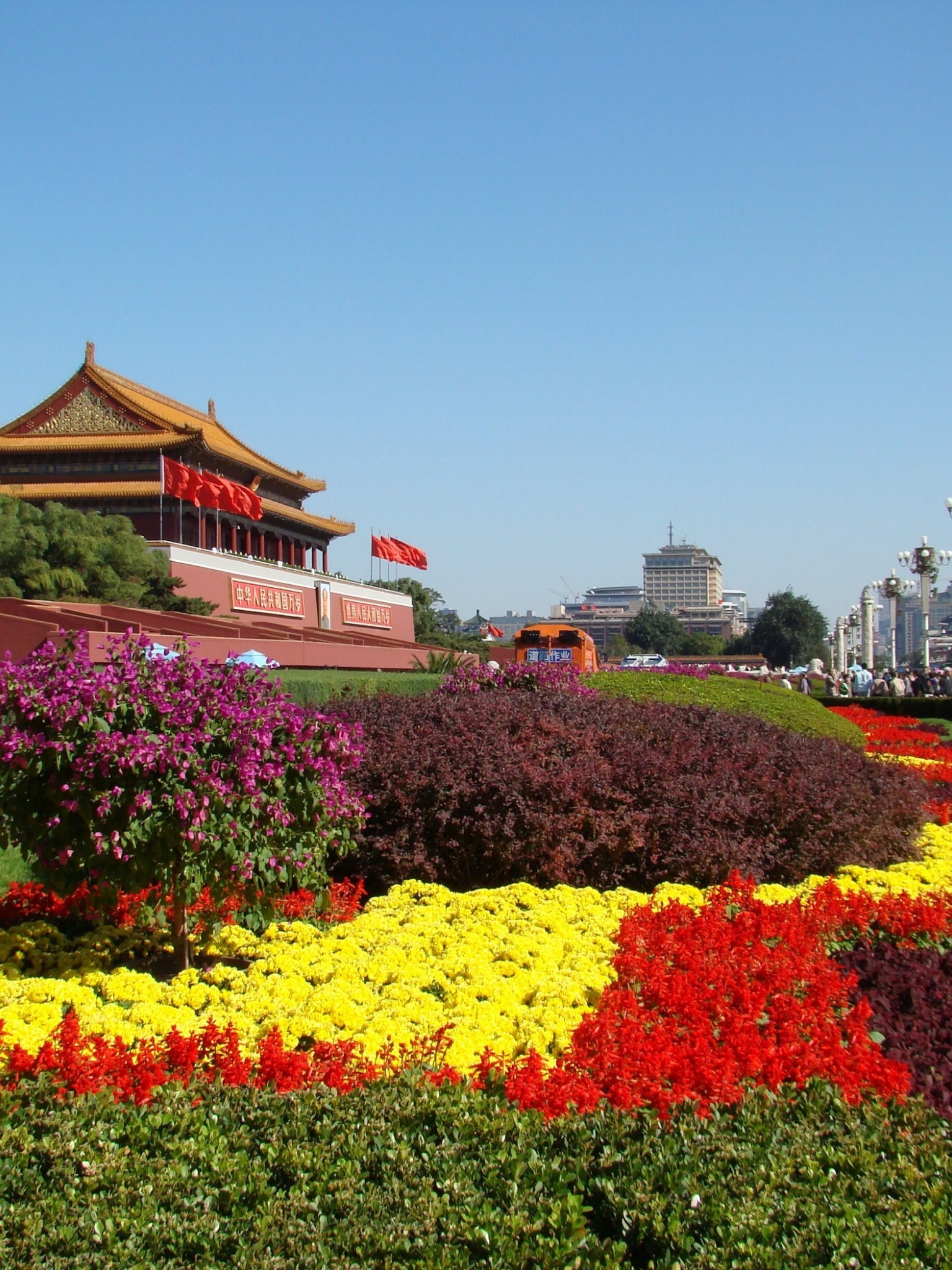 City Landscape Tiananmen Beijing China