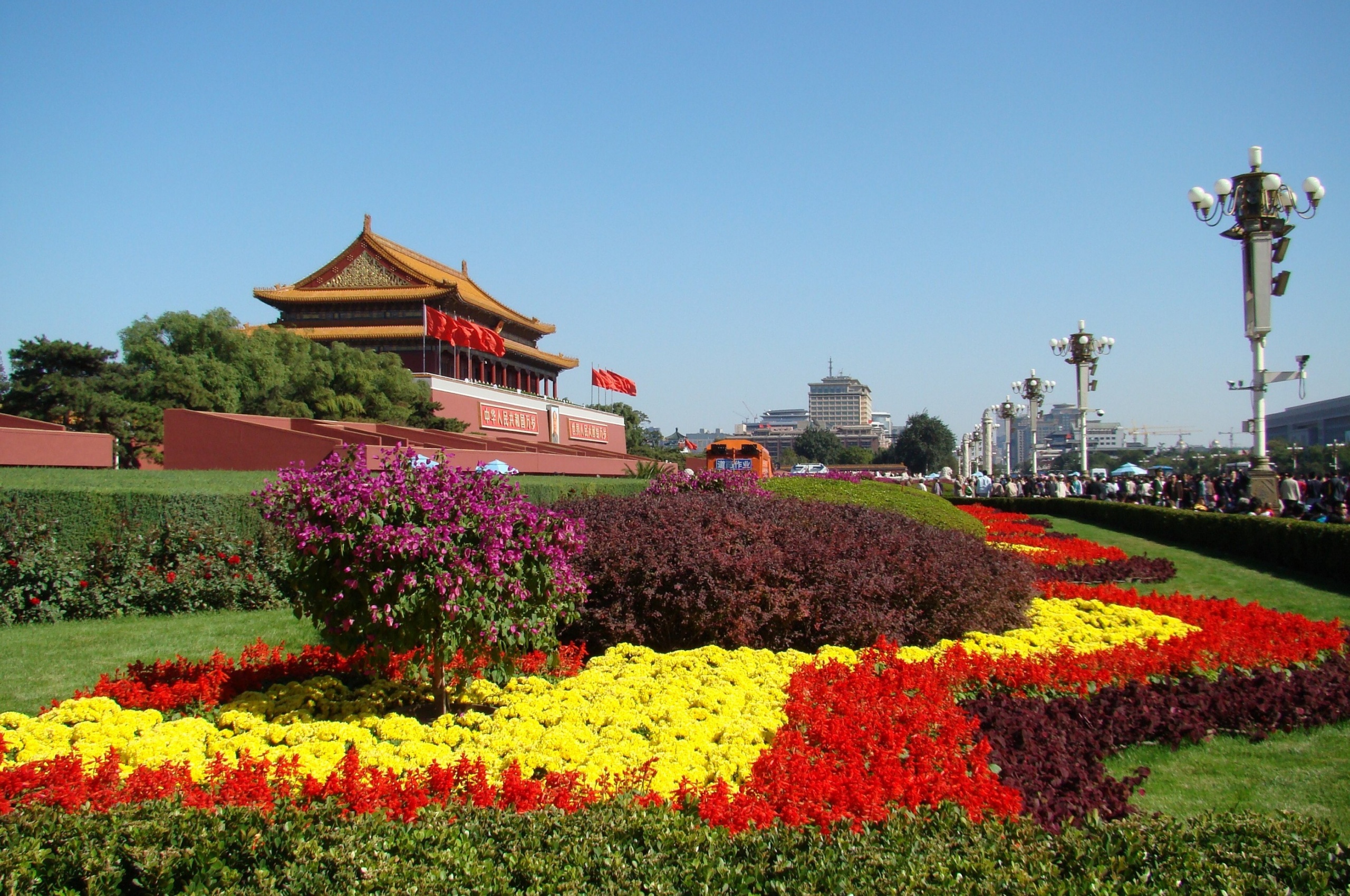 City Landscape Tiananmen Beijing China