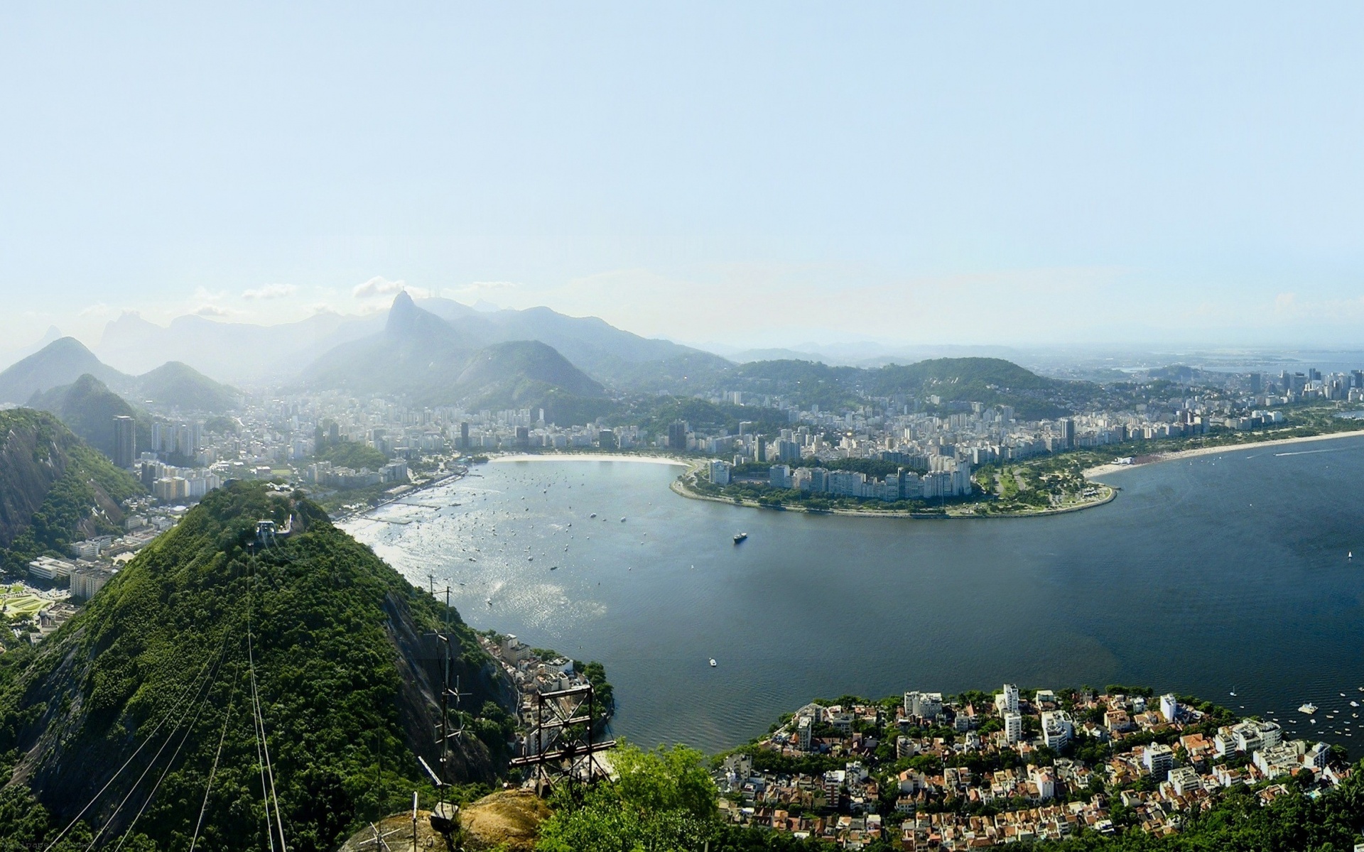 City Ocean Rio De Janeiro Brazil