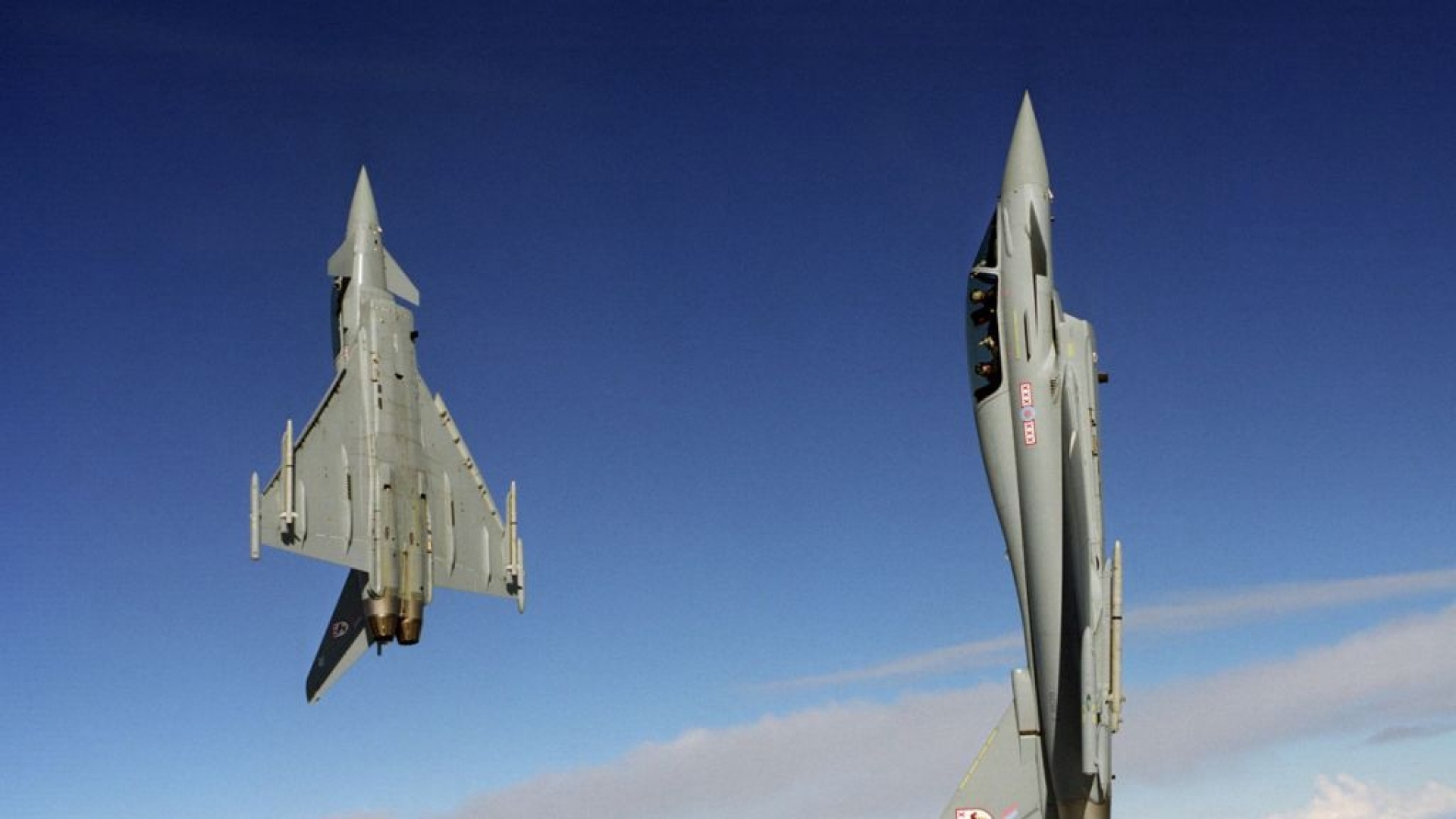 Climbing Eurofighter Typhoon