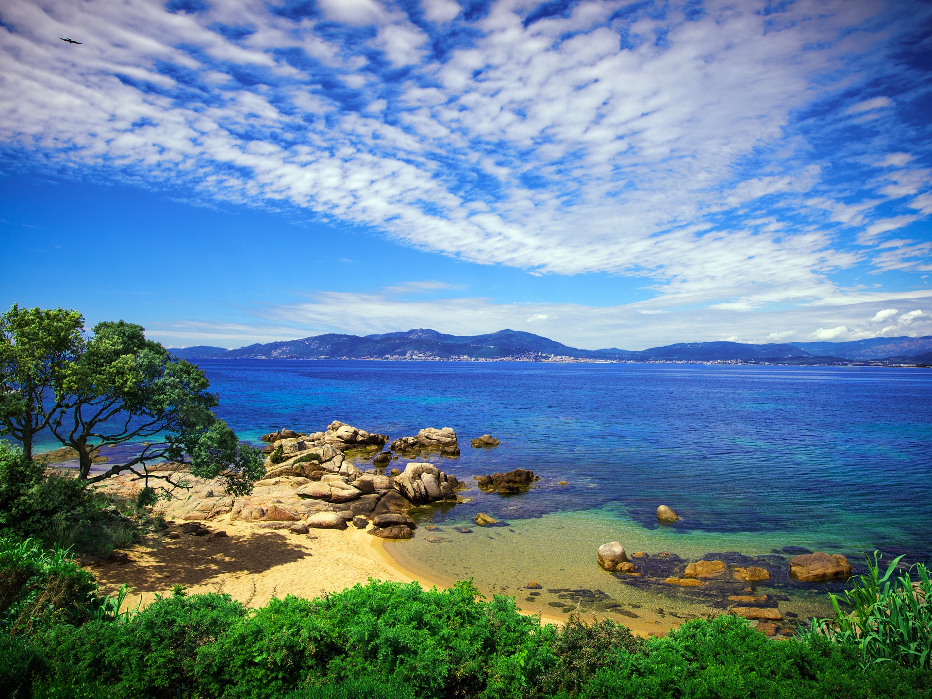 Coast Of Porticcio Corsica - France