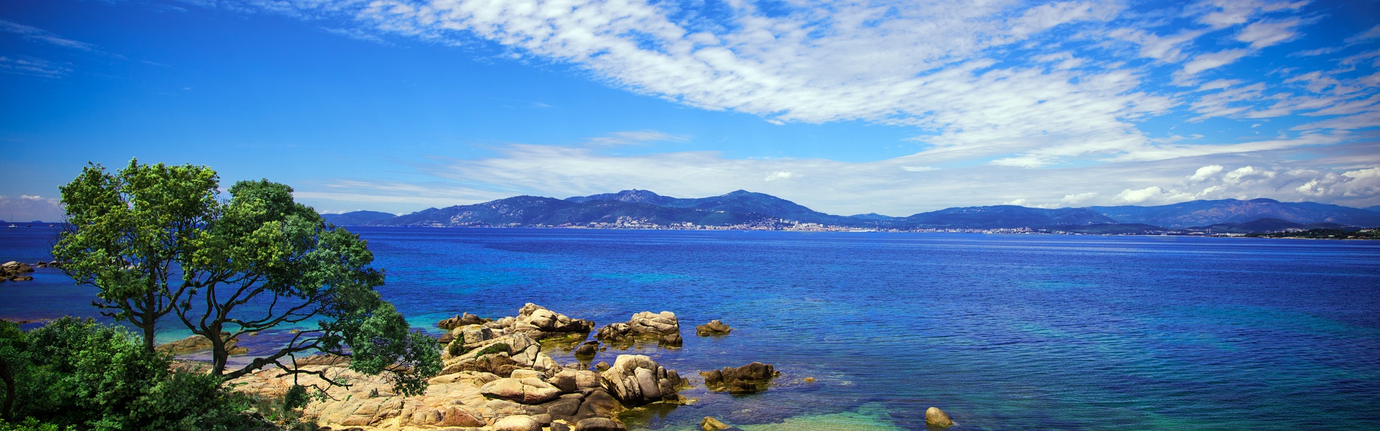 Coast Of Porticcio Corsica - France