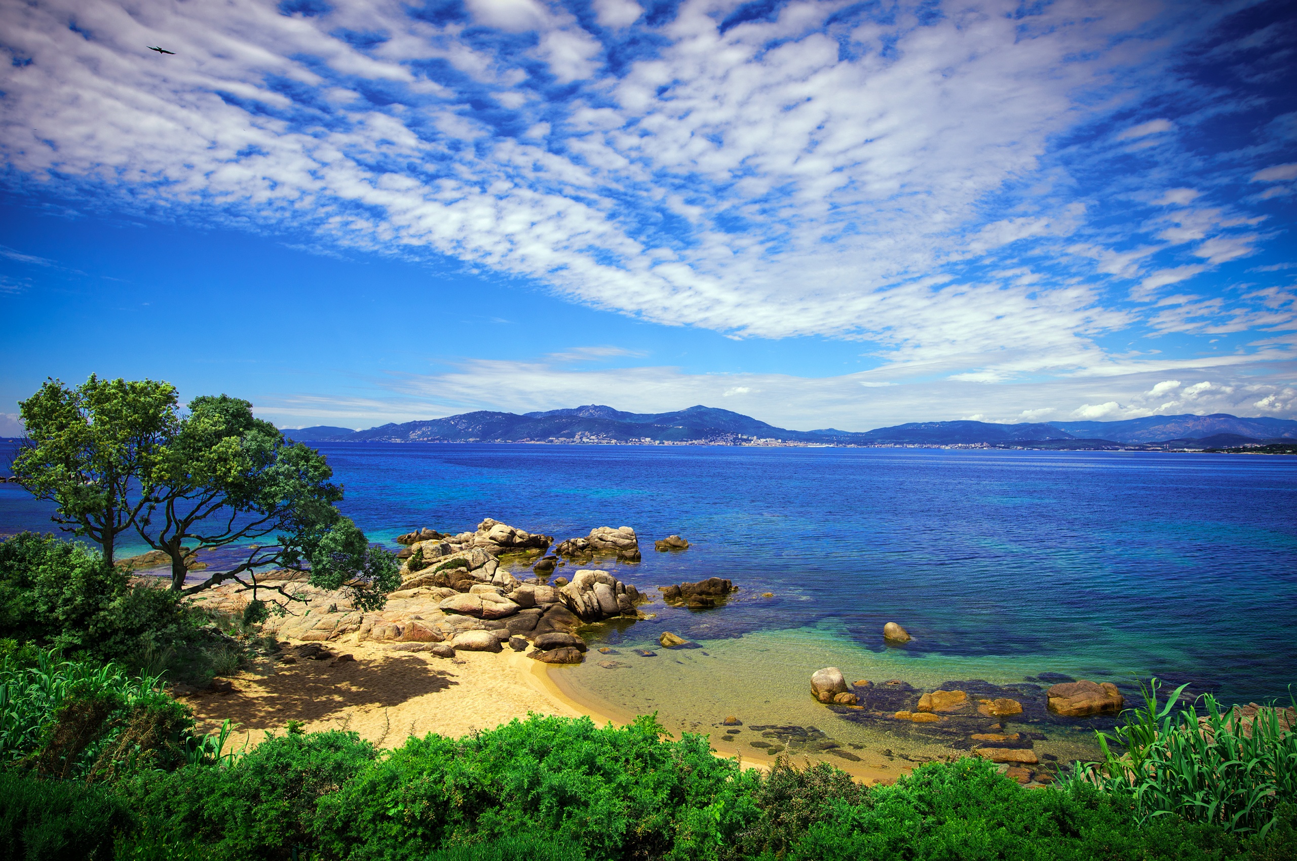 Coast Of Porticcio Corsica - France