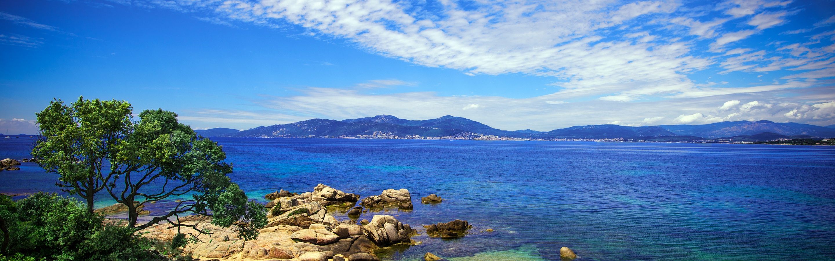 Coast Of Porticcio Corsica - France