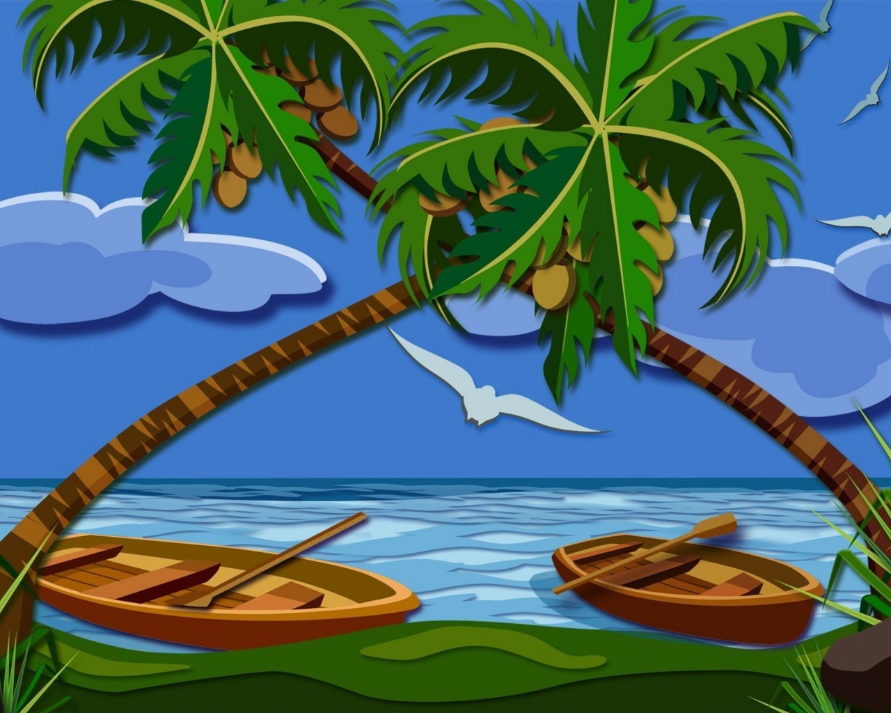 Coconut Trees