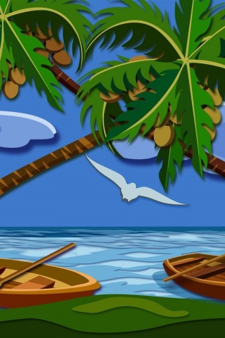 Coconut Trees