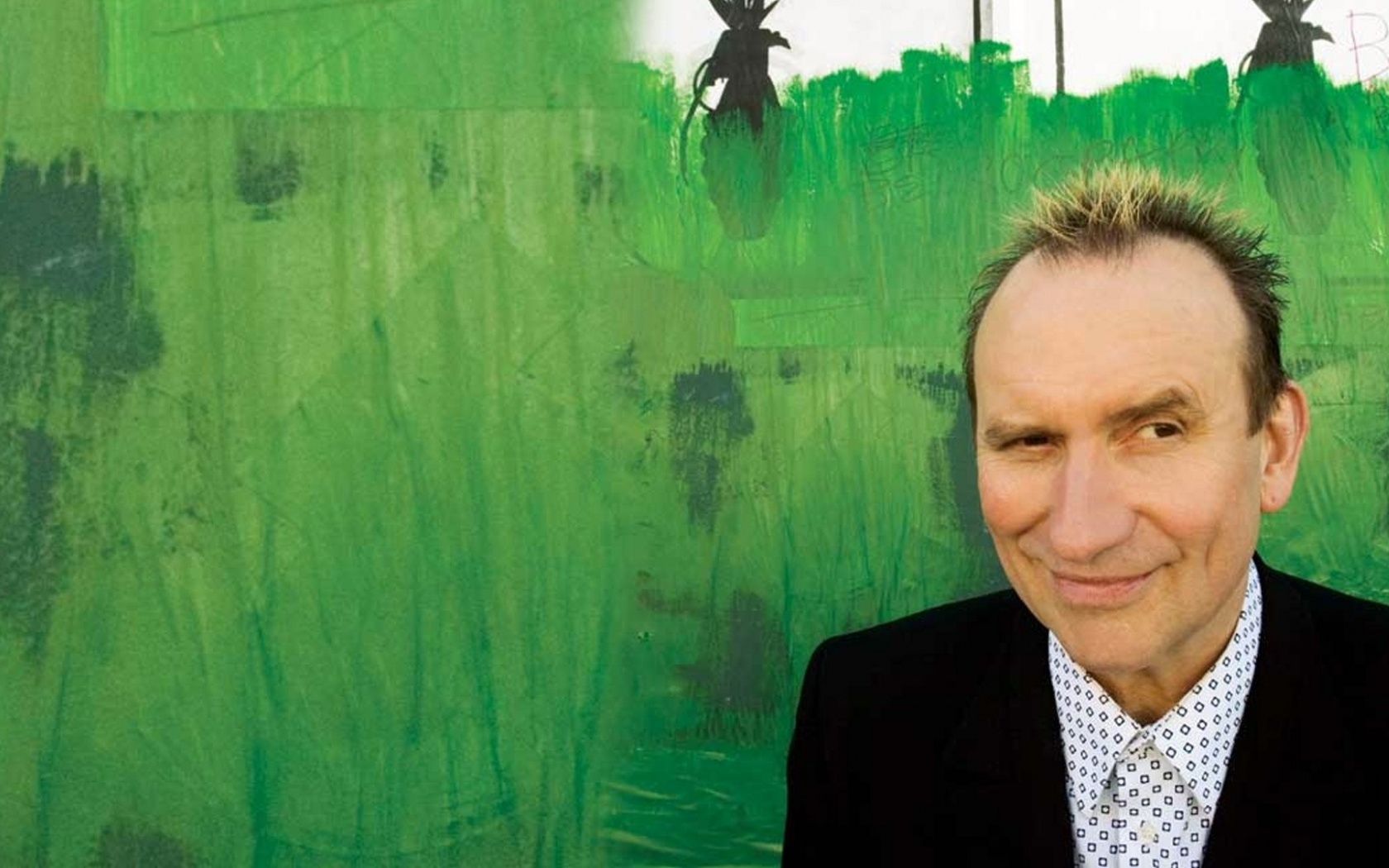 Colin Hay Smile Suit Shirt Wall