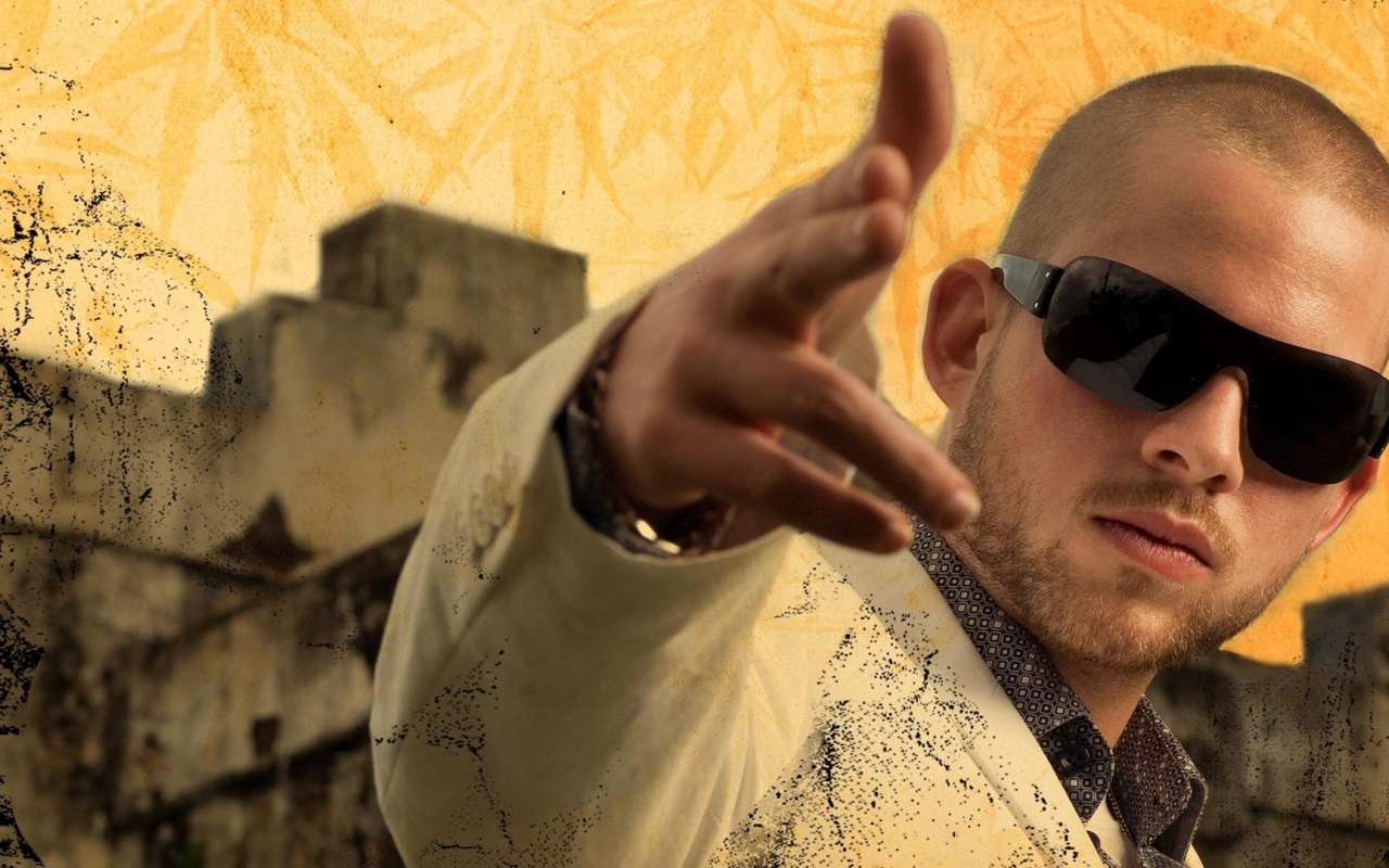 Collie Buddz Hand Glasses Suit Graphics