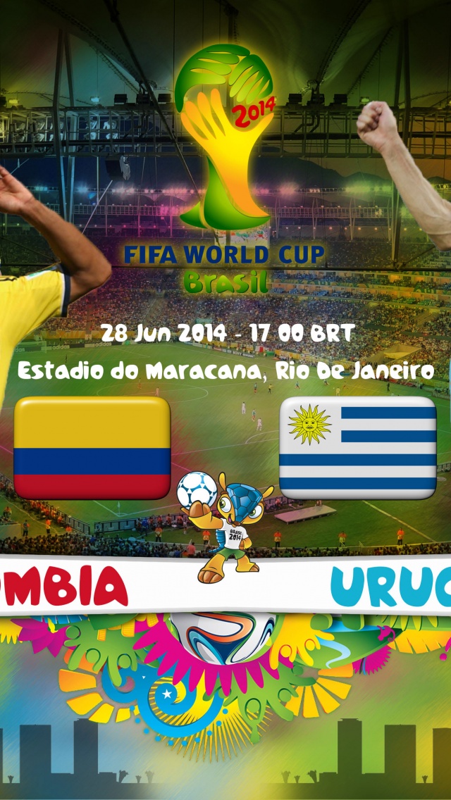 Colombia Vs Uruguay World Cup 2014