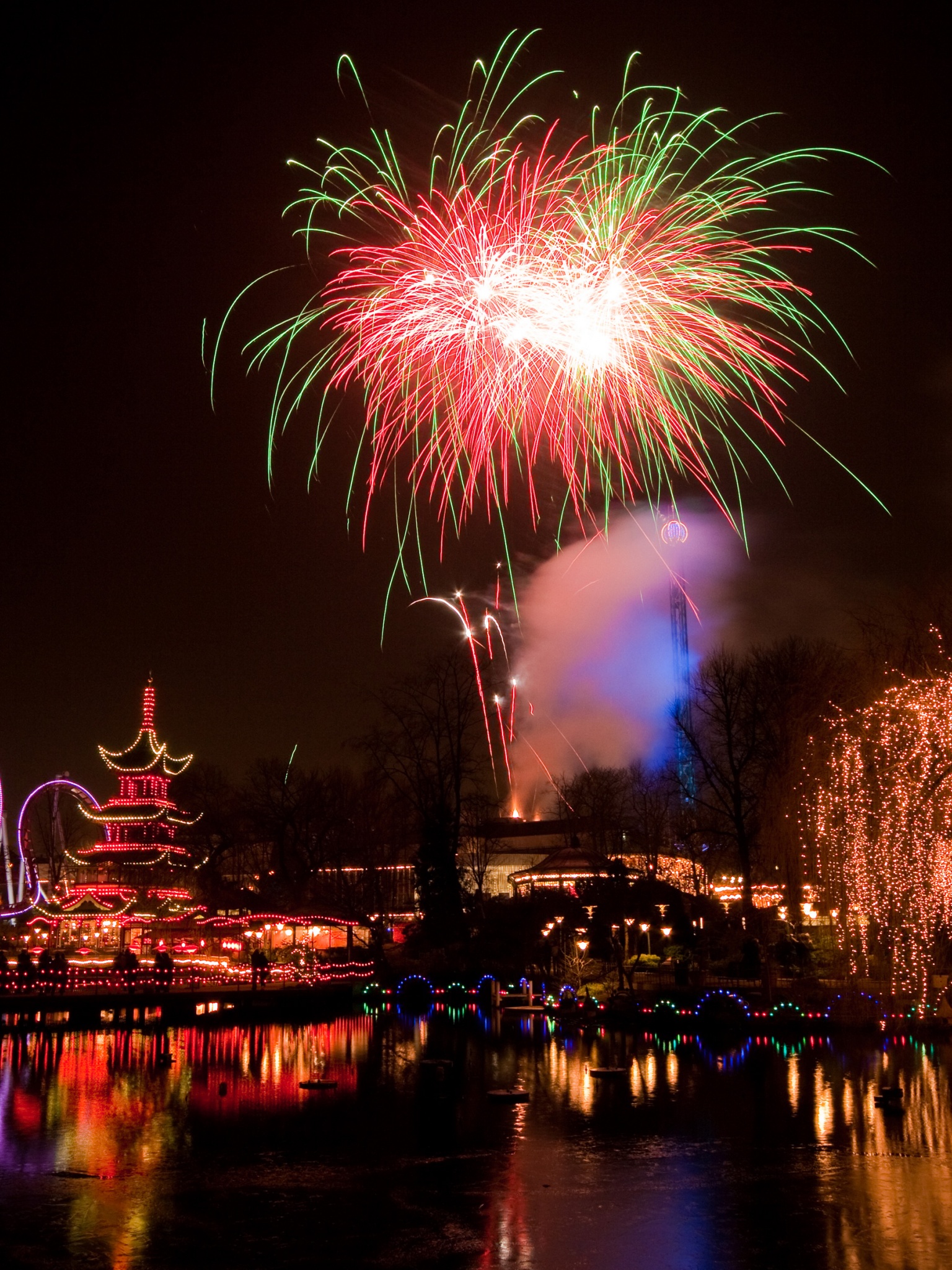 Colorful Fireworks For The Holidays