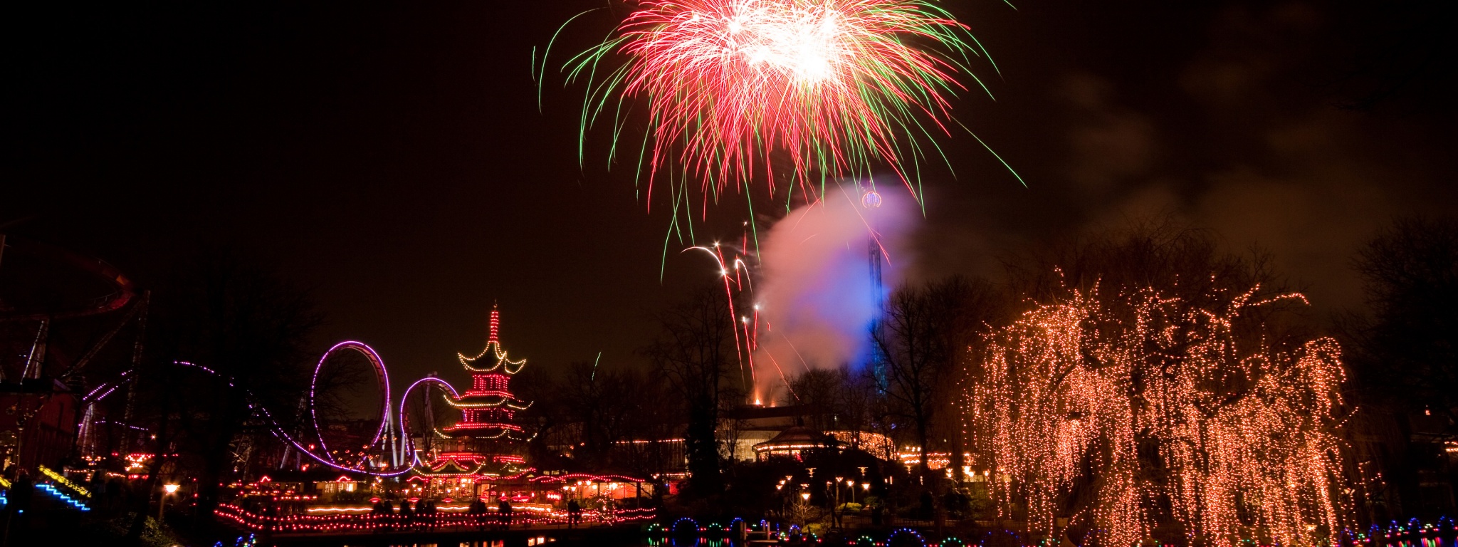 Colorful Fireworks For The Holidays