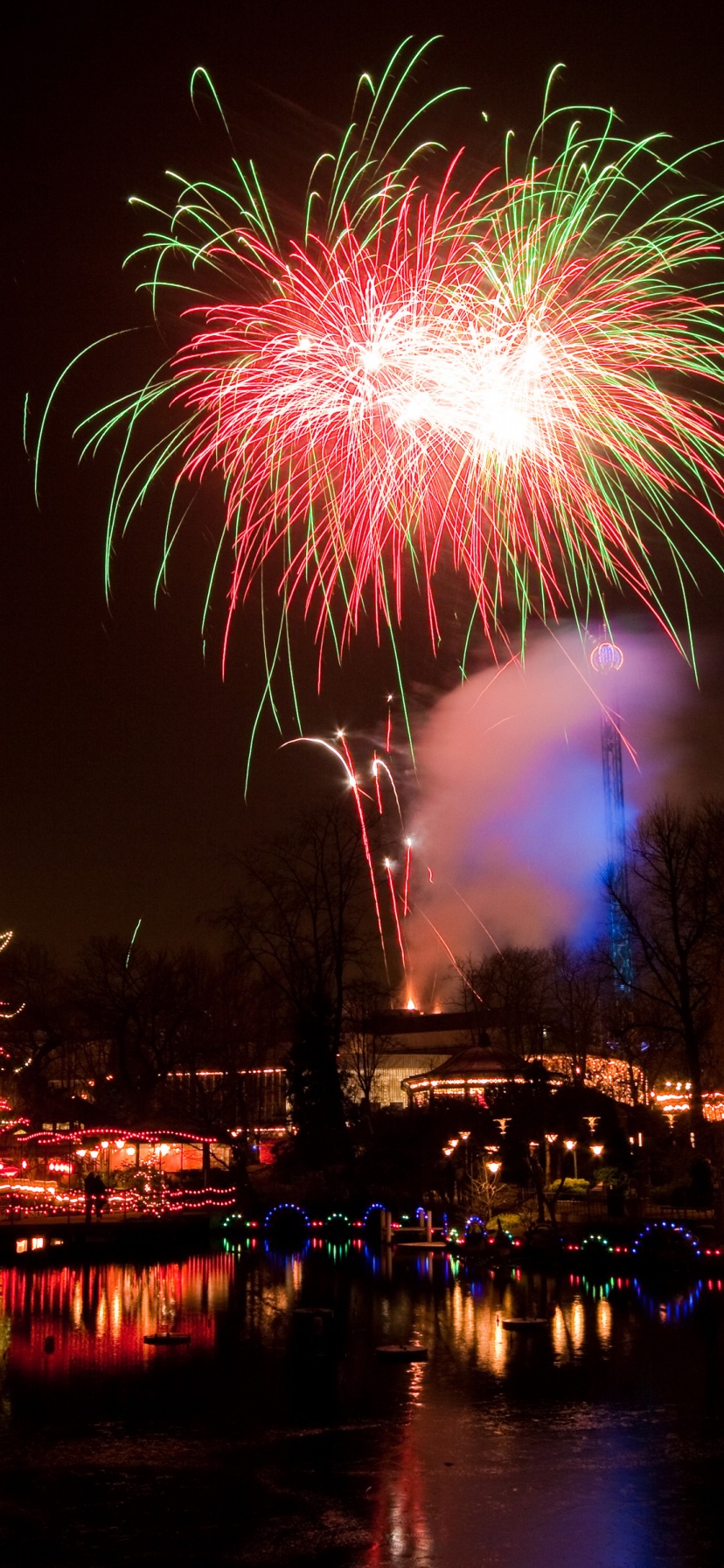 Colorful Fireworks For The Holidays