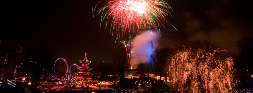 Colorful Fireworks For The Holidays