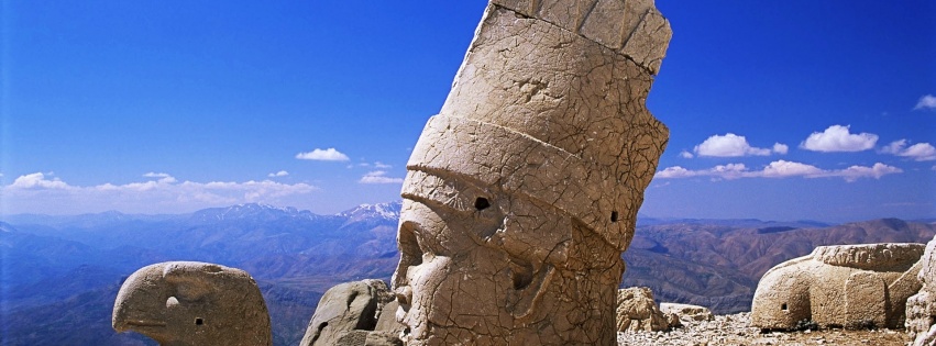 Colossal Head Of Antiochus I Mount Nemrut Adiyamanturkey