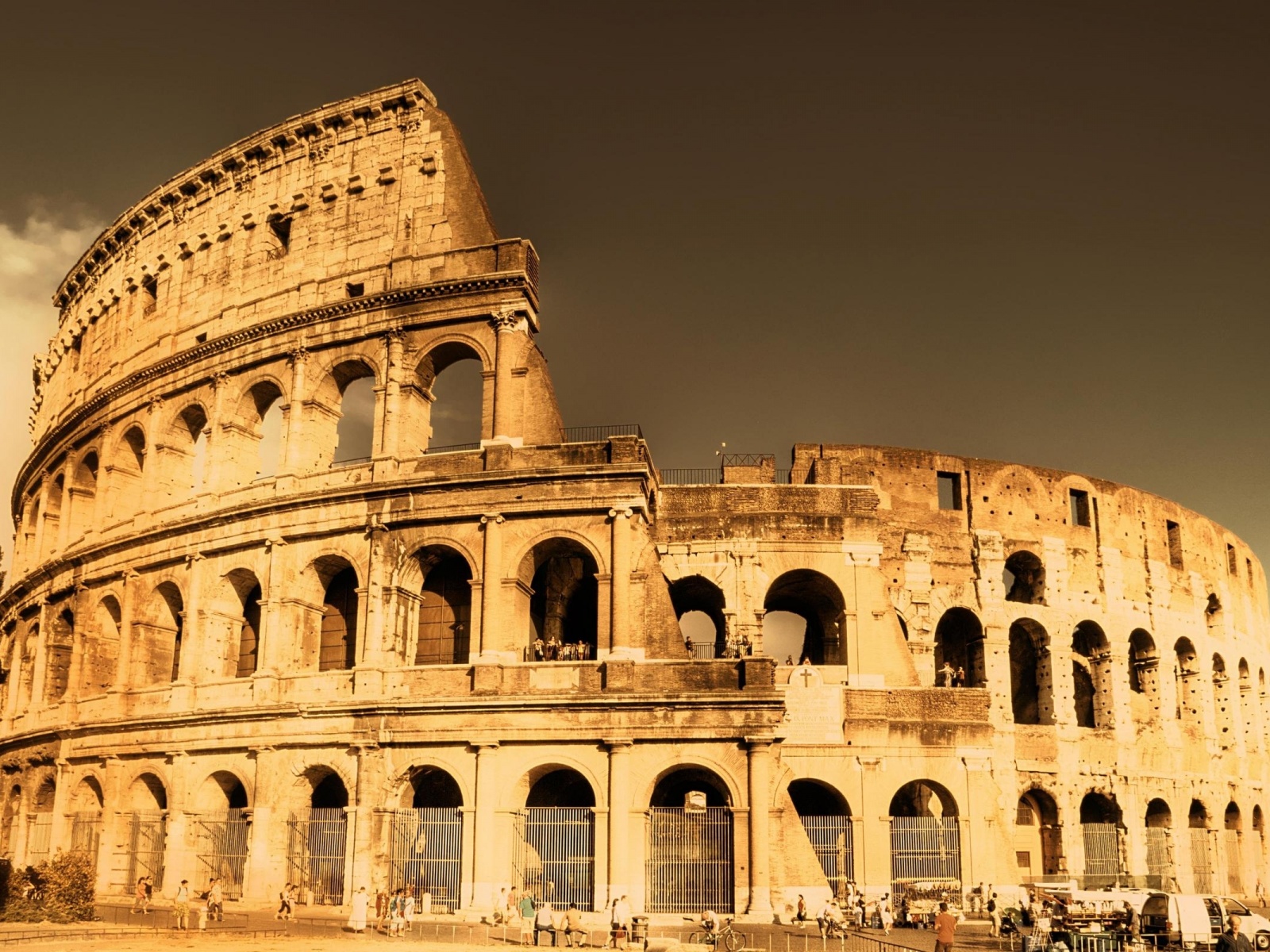 Colosseum Monuments Ancient Buildings