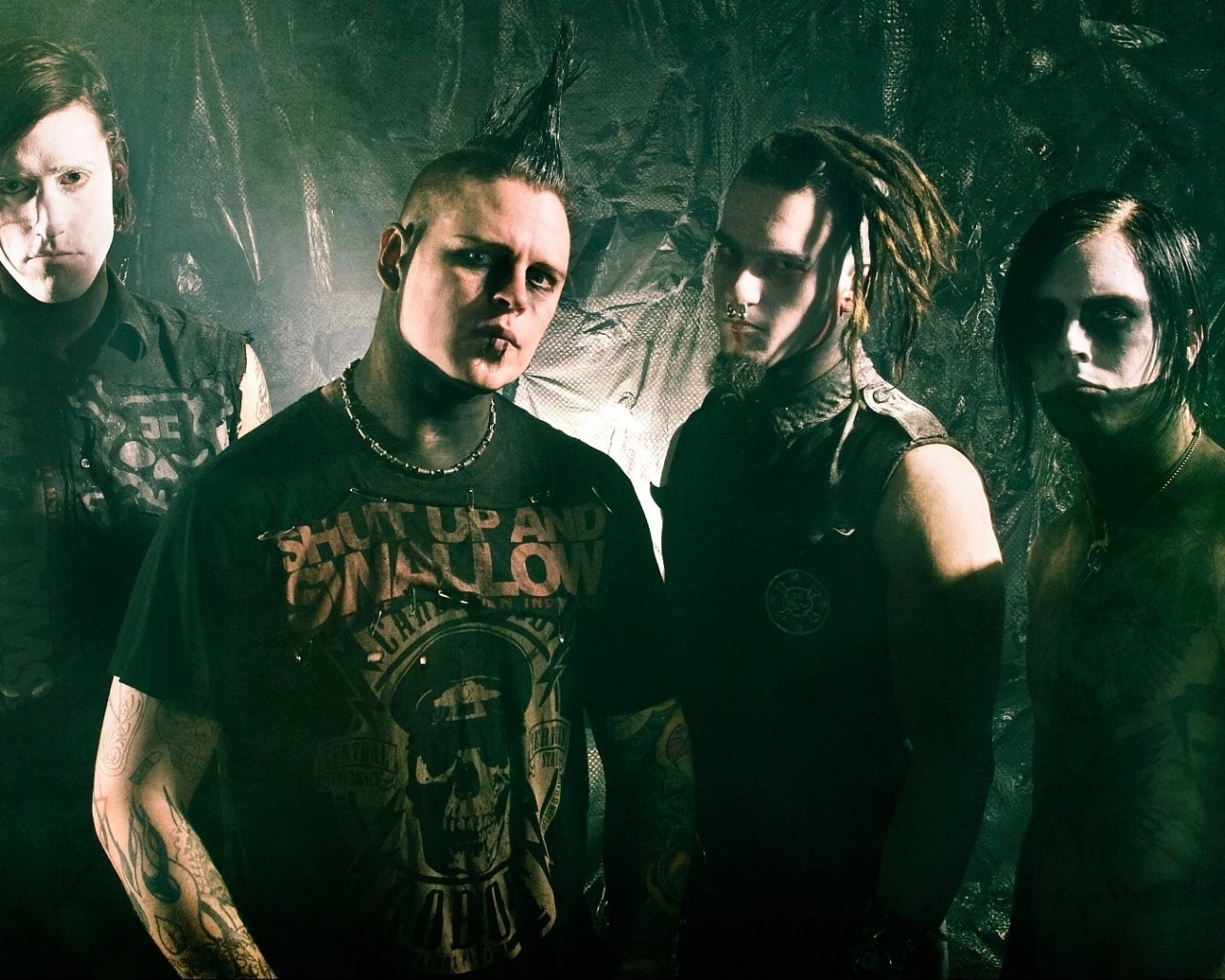 Combichrist Faces Band Image Haircuts