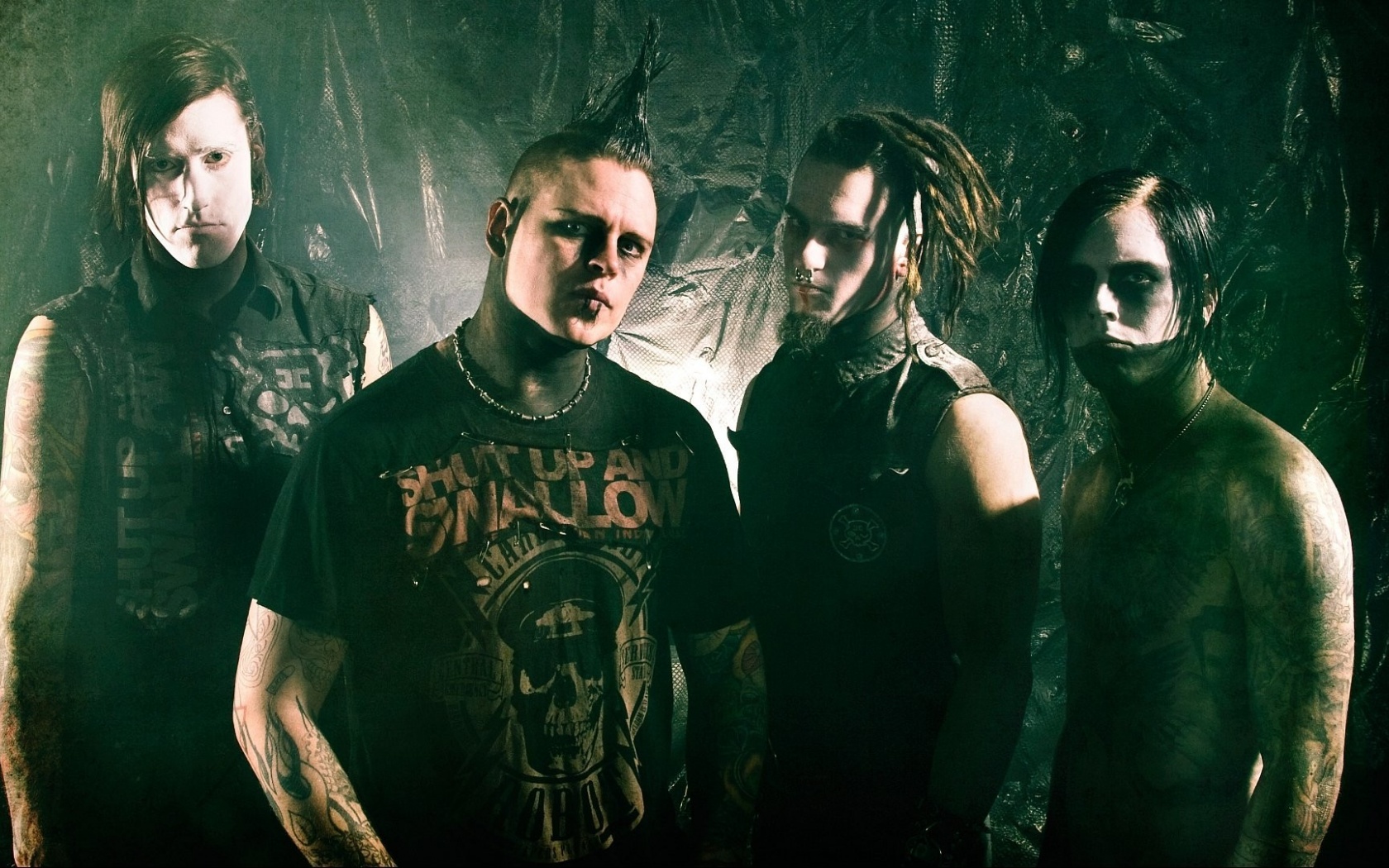 Combichrist Faces Band Image Haircuts