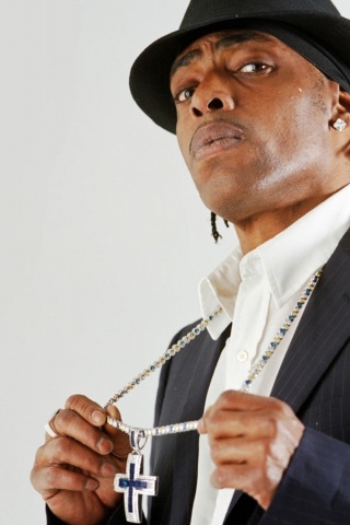 Coolio Chain Cross Suit Hat