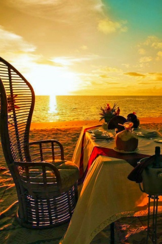 Copacabana Beach Dinner