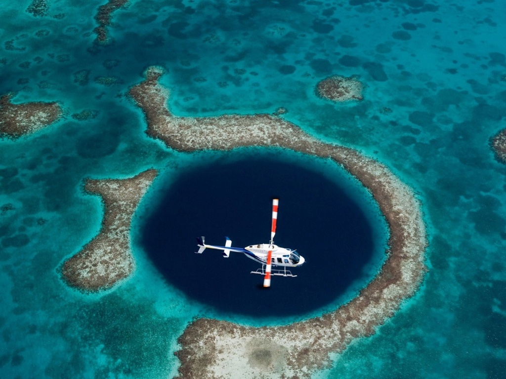 Copter Over Belice Ocean Meer Vacation Urlaub Holiday